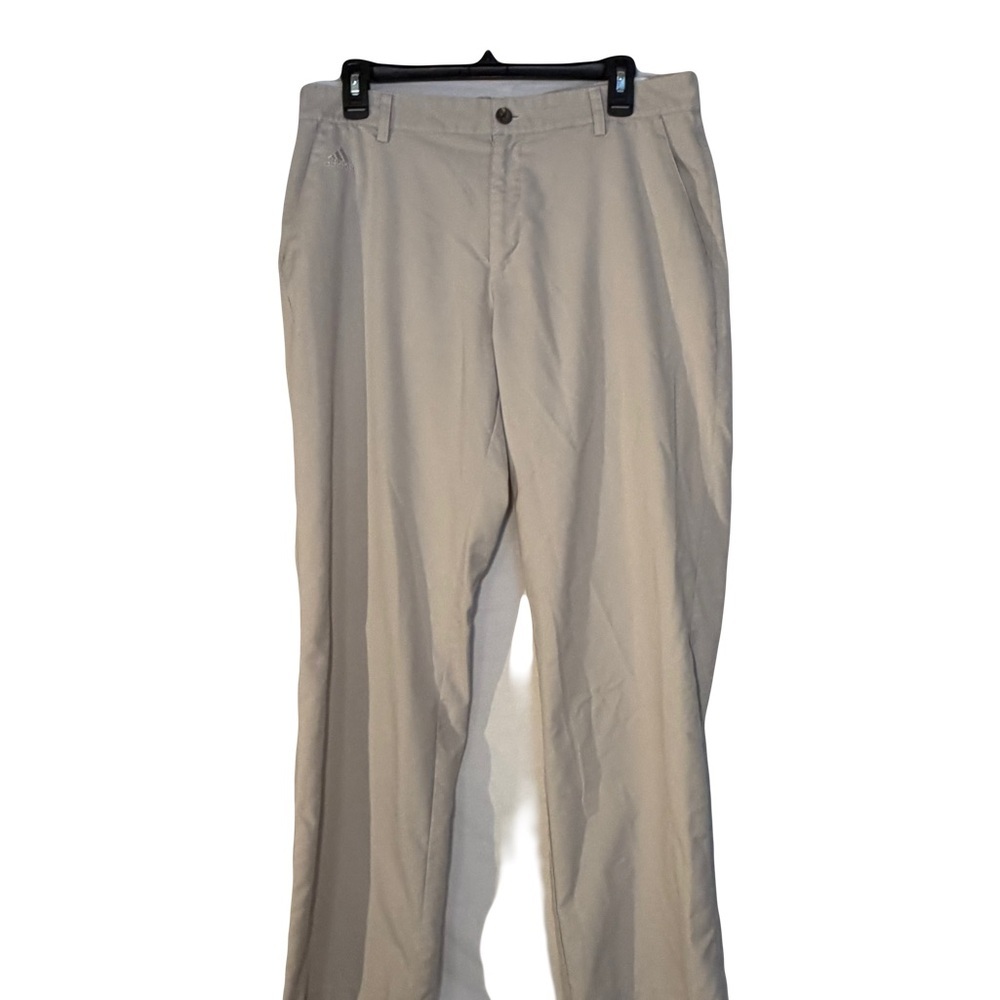 Adidas climalite Men's Khaki Beige Dress golf Pants size 32X32